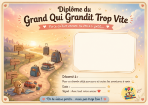 Diplôme départ ado